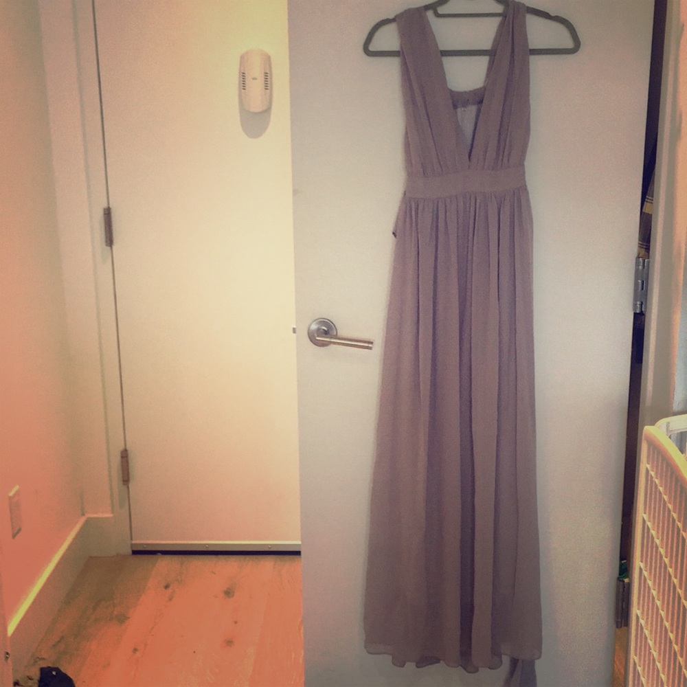 Lavender purple pastel dress